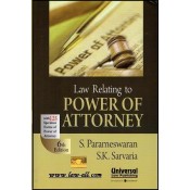 Universal's Law Relating to Power of Attorney [HB] | S. Parameswaran, S. K. Sarvaria 